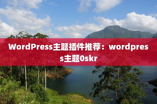 WordPress主题插件推荐：wordpress主题0skr